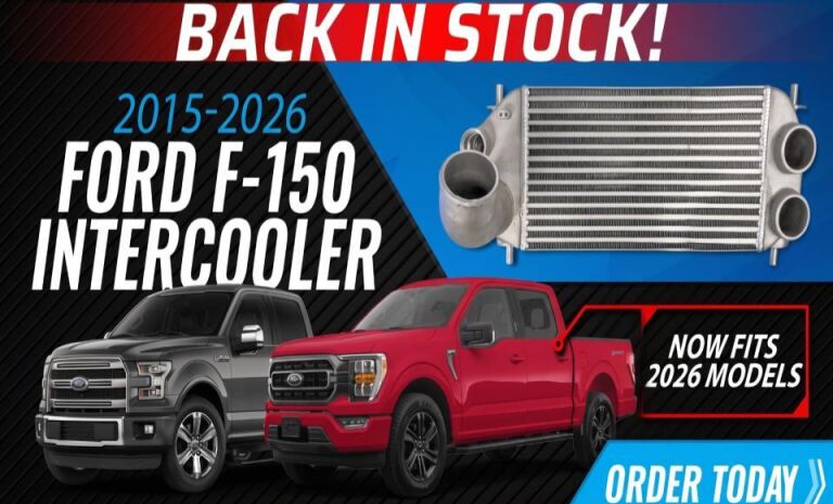 F150 2015-2023 Intercooler In Stock