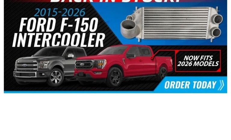 F150 2015-2023 Intercooler In Stock