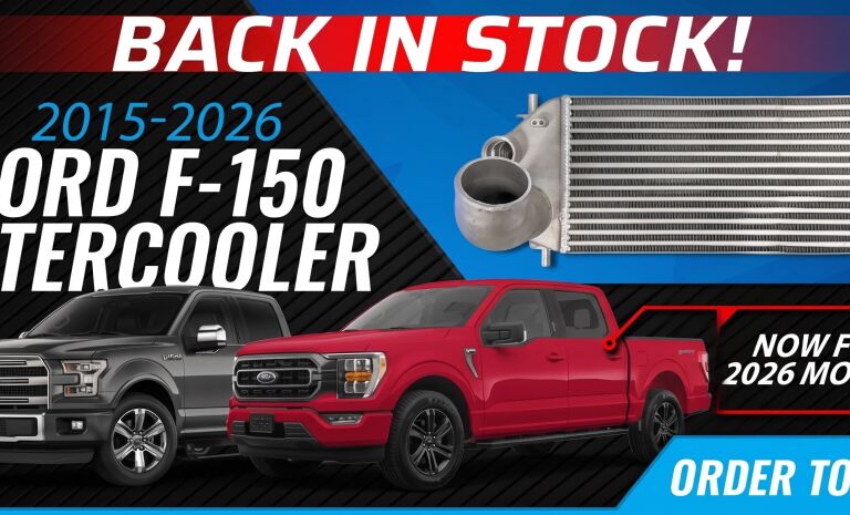 F150 2015-2023 Intercooler In Stock