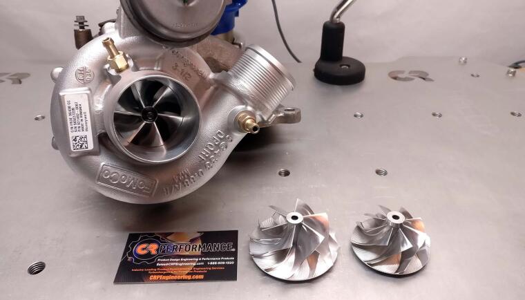 Livernois Motorsports CRP3 023 315 2015 2023 Mustang 2.3L EcoBoost Stage 3 52.5mm Upgrade Turbo Set
