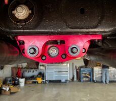 LIVERNOIS MOTORSPORTS 2020-2026 EXPLORER DIFFERENTIAL BRACE- RED