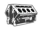 CUSTOMER SUPPLIED CORE ENGINE BLOCK TO BE USED