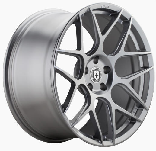 HRE FF01 LIQUID SILVER FLOWFORM WHEEL 20x9.5 5x11 4.3 35mm OFFSET