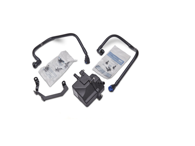 FORD PERFORMANCE OIL-AIR SEPARATOR LH - 2015-2023 MUSTANG 2.3L ECOBOOST