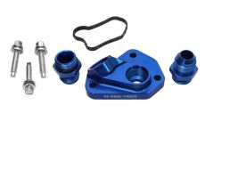 FORD PERFORMANCE  OIL LINE ADAPTOR - 2015-2024 5.0L COYOTE