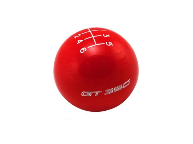 FORD PERFORMANCE 6-SPEED SHIFT KNOB - GT350 - RED