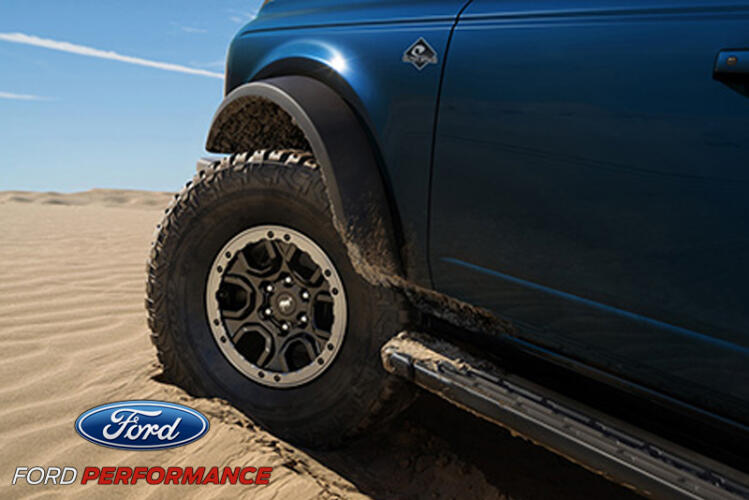 FORD PERFORMANCE  SASQUATCH FENDER FLARE KIT -  2021-2023 BRONCO