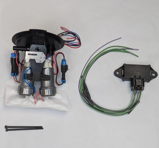 LIVERNOIS MOTORSPORTS 2015-2021 DODGE HELLCAT CHALLENGER AND CHARGER  DUAL FUEL PUMP KIT