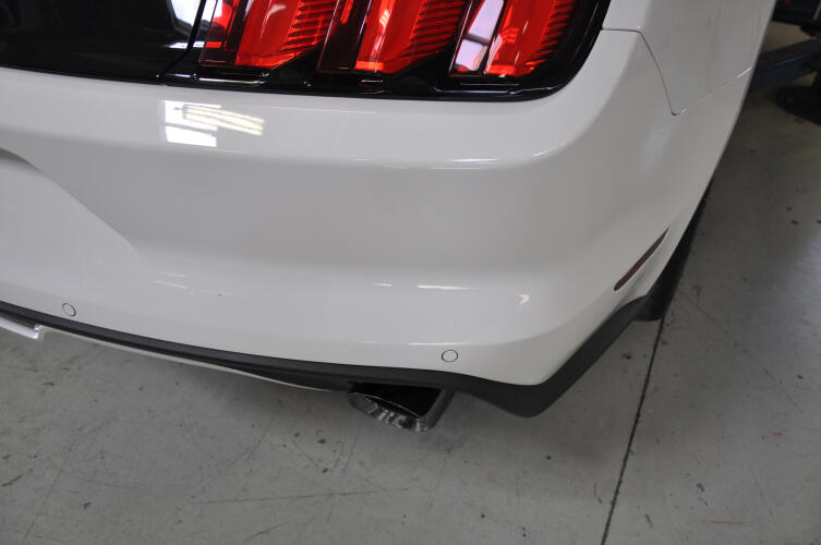 2015-2018 FORD MUSTANG GT 5.0L AXLE BACK EXHAUST WITH BLACK TIPS