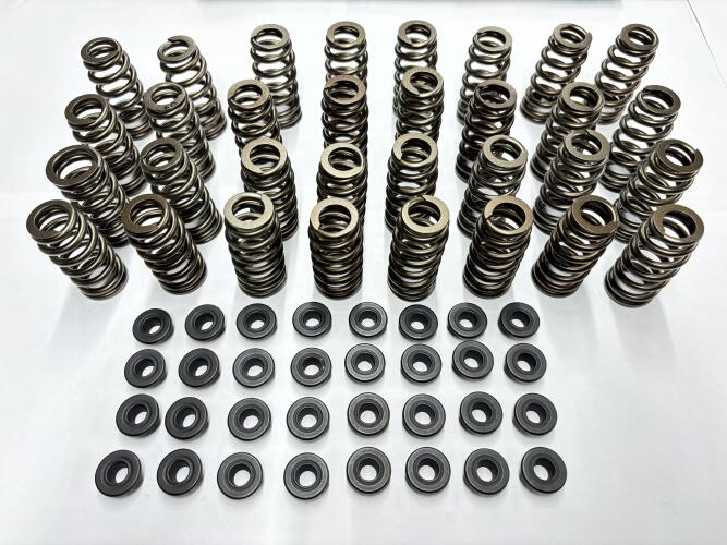 LME FORD 5.0L GEN 1/2 FORD COYOTE VALVE SPRING KIT FOR 2011-2017 - INCLUDES SPRINGS, STEEL RETAINERS, LOCATORS, SEALS AND LOCKS