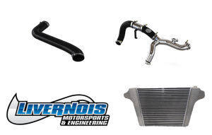 2020-2026 LIVERNOIS MOTORSPORTS INTERCOOLER WITH S&B HOT SIDE & COLD SIDE INTERCOOLER PIPES FOR FORD EXPLORER, EXPLORER ST, LINCOLN AVIATOR 3.0L