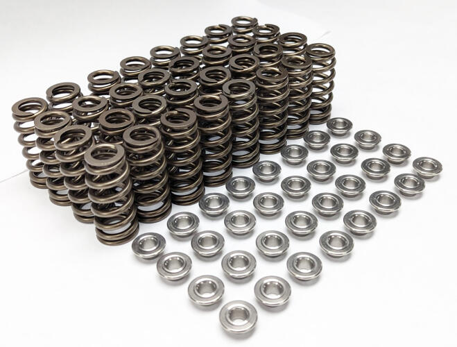 LME GEN 3/4 FORD COYOTE 5.0L 4V VALVE SPRING KIT FOR 2018-2024 - INCLUDES SPRINGS, TITANIUM RETAINERS, LOCATORS, SEALS AND LOCKS