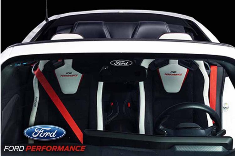 FORD PERFORMANCE LOGO RECARO SEAT SET - 2024 MUSTANG