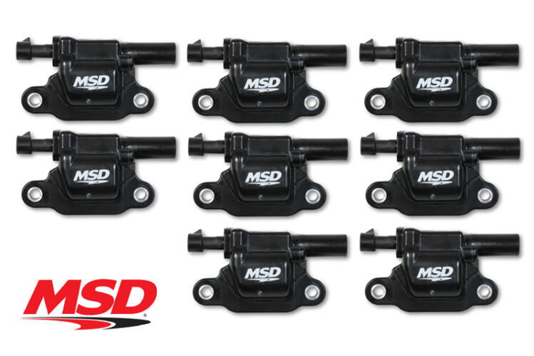 MSD 82428 Blaster 2 Coils (8 Pack) For Ford 4.6L 5.4L 2-Valve SOHC 98-14