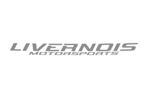 LIVERNOIS MOTORSPORTS WINDSHIELD BANNER SILVER 