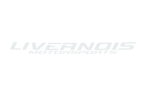 LIVERNOIS MOTORSPORTS WINDSHIELD BANNER WHITE