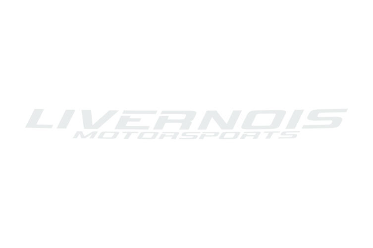 LIVERNOIS MOTORSPORTS WINDSHIELD BANNER WHITE