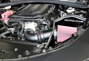 2017-2023 CHEVROLET CAMARO ZL1 6.2L COLD AIR INTAKE SYSTEM WITH DRY FILTER ROTO-FAB